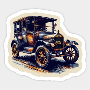 Ford Model T Sticker